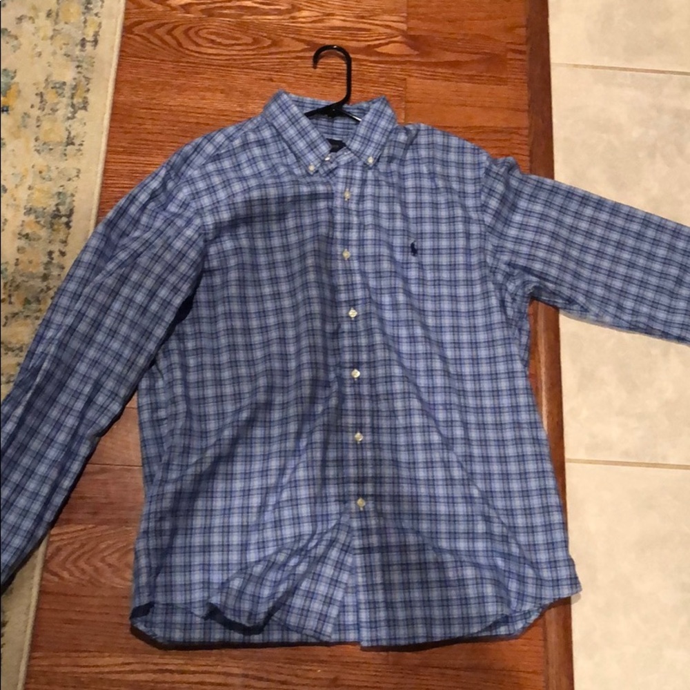 Large Polo Ralph Lauren Long Sleeve button up